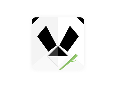 TinyPanda Mac App Icon animal icon icon design illustraion macos panda vector