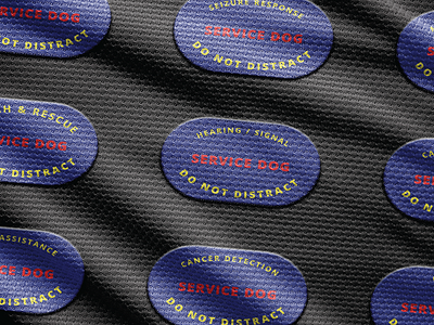 Service Dog Patches badge patch service dog