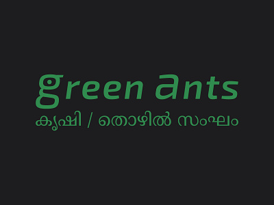 green ants logo