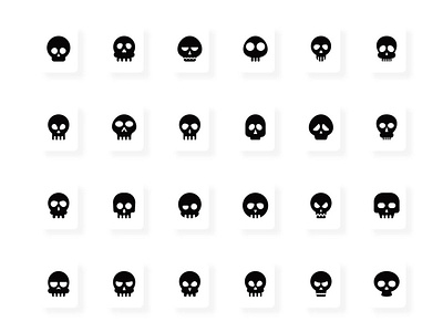 Skulls symbols