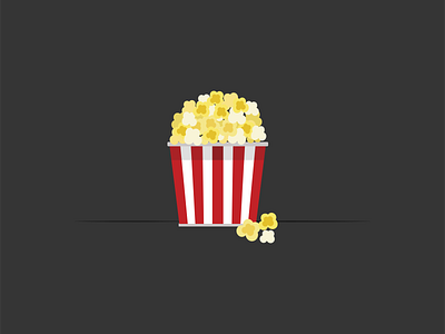 Popcorn 2d adobe adobe ilustrator art artist artwork cute art design drawing flatdesign icon illustration illustrator popcorn vector vector art vector artwork vector design vector illustration vector logo