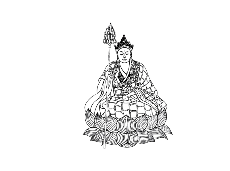 Ksitigarbha Bodhisattva by Anthey C on Dribbble