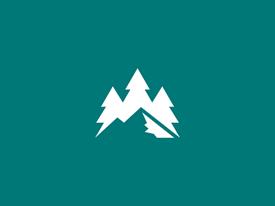 FOREST MOUNTAIN alaska branding forest illustration logo logo designs mountain logo mountains nature outdoor sports vector