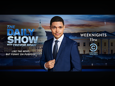 The Daily Show: April 2018 Campaign Paramount Studio Billboard adobe creative cloud billboard comedy comedy central design entertainment graphic design photoshop print television the daily show