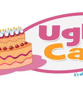 Ugly Cakes Logo Design By Geordie Boyo cakes logo design