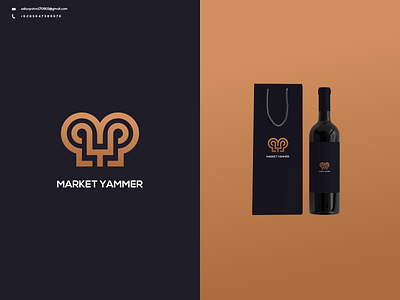 MARKET YAMMER LOGO branding design graphic design icon illustration logo typography ui ux vector