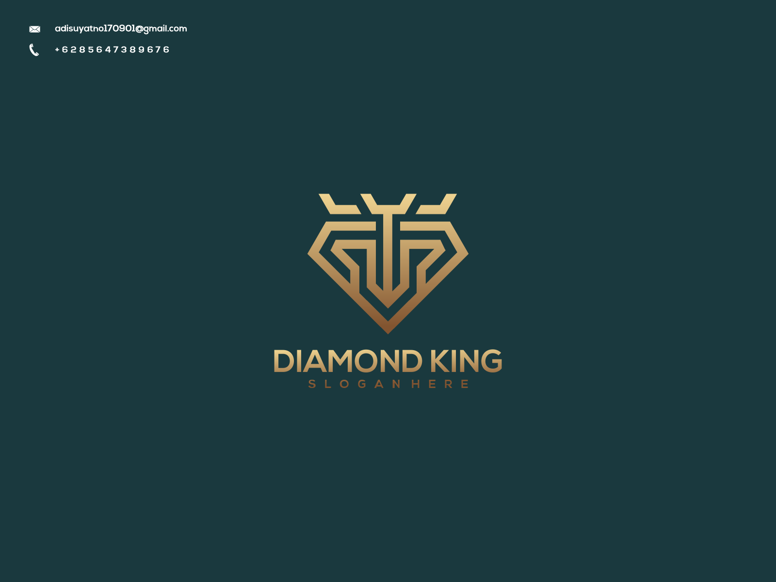 Diamond King logo by artno_graphic on Dribbble
