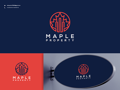 Maple Property logo branding design graphic design icon illustration logo typography ui ux vector