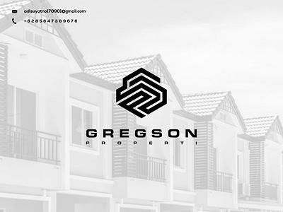 GP Properti Logo branding design graphic design icon illustration logo typography ui ux vector