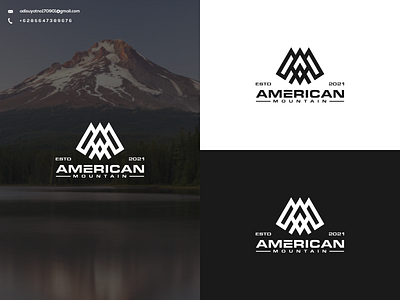 AM Monogram Logo branding design graphic design icon illustration logo typography ui ux vector