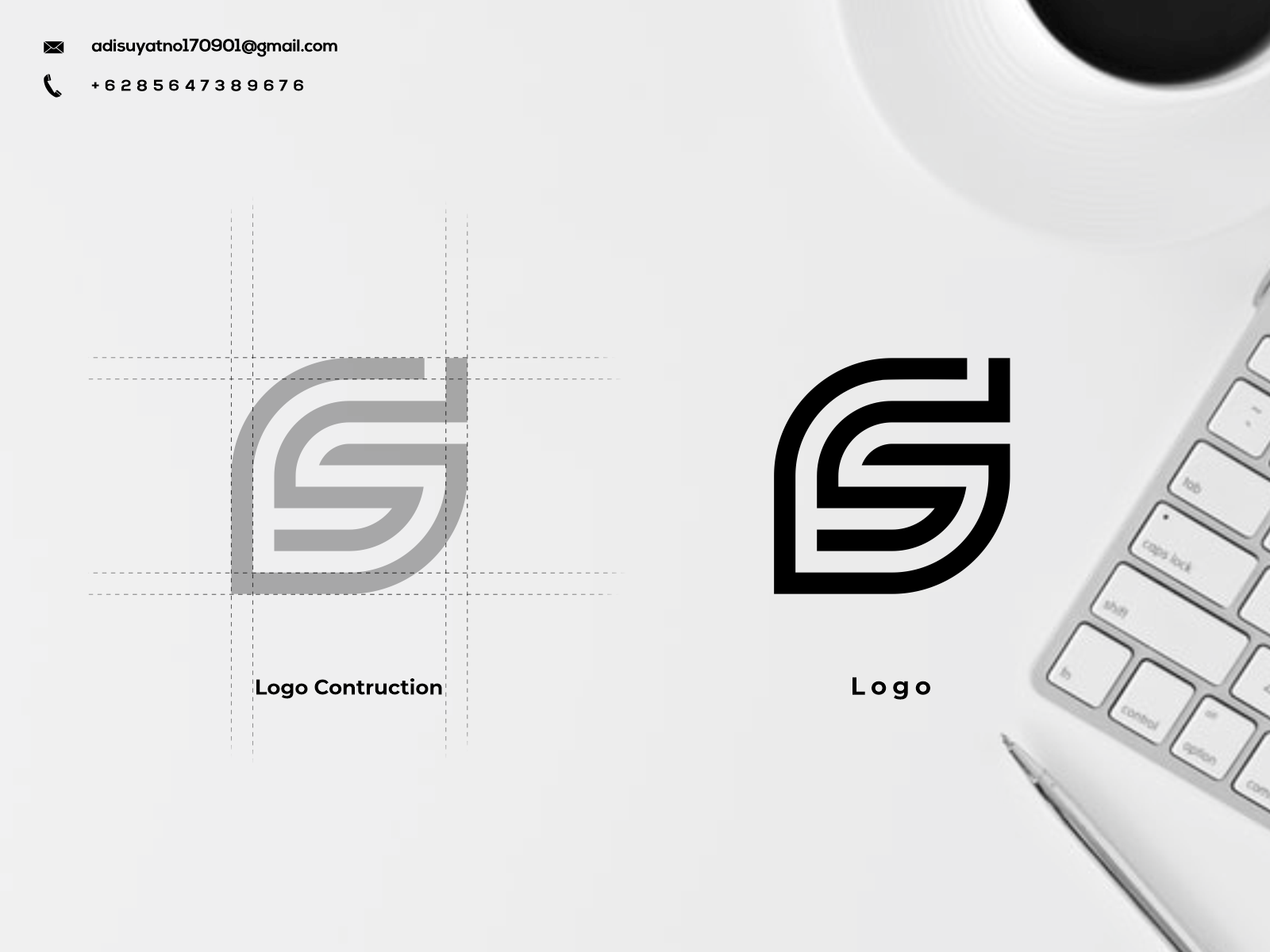 GS Monogram Logo by artno_graphic on Dribbble