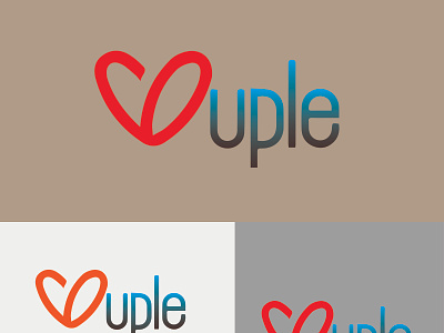 COUPLE 3d animation branding design graphic design illustration logo typography vector
