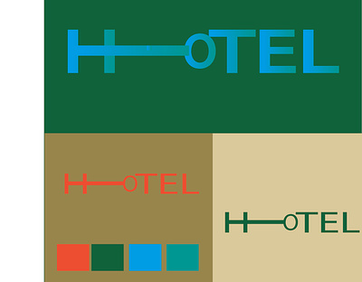 HOTEL branding design icon illustration logo typography vector