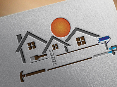 CONSTRUCTIONS LOGO branding design illustration logo typography vector