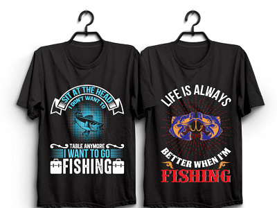Fishing T-Shirt Design booklet branding brochure club flyer corporate flyer design illustration logo t shirt ui vector