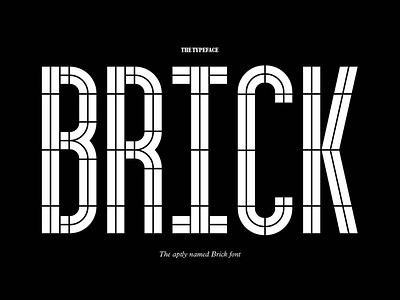 Brick Typeface