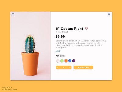 Daily UI 012 • E-Commerce Shop 012 daily100 daily100challenge dailyui dailyui012 dailyuichallenge design ecommerce ecommerce design ecommerce shop online online shop online store sketch ui uidesign uiux userinterface userinterfacedesign