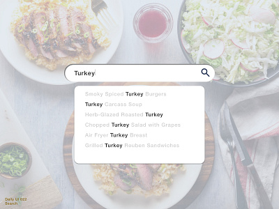 Daily UI 022 • Search 022 daily100 daily100challenge dailyui dailyui022 dailyuichallenge design interface interfacedesign interfaces search search bar search results sketch ui uidesign uiux ux