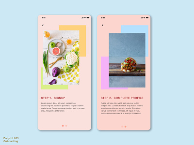 Daily UI 023 • Onboarding