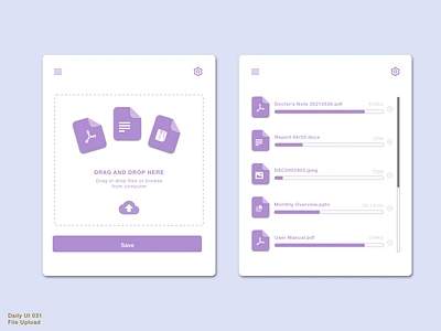 Daily UI 031 • File Upload 031 daily100 daily100challenge dailyui dailyui031 dailyuichallenge design draganddrop file fileupload interface interfacedesign sketch ui uidesign uiux upload uploaddesign uploader uploading