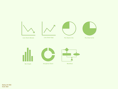 Daily UI 055 • Icon Set