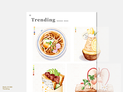 Daily UI • 069 Trending