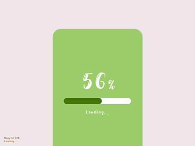 Daily UI 076 • Loading... 076 app daily100 daily100challenge dailyui dailyui076 dailyuichallenge design interface design loading loading bar loading page mobile progress bar sketch ui uiux user interface ux