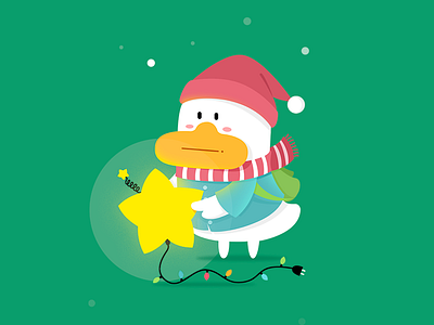 Little Duck icon illustration ui