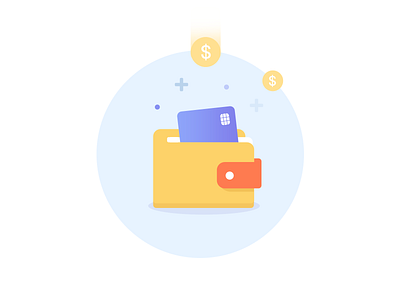 My wallet app design icon ui ux web