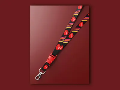 Lanyard design adobe illustrator adobe photoshop advertising branding creative design graphic graphic design illustration lanyard