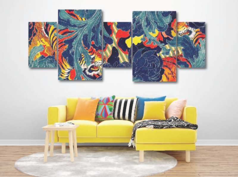 Landscape Wall Frame by Fatema Noshin on Dribbble