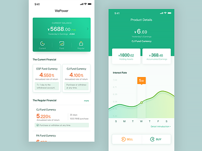 Wallet App app balance currency graphic ui ux wallet