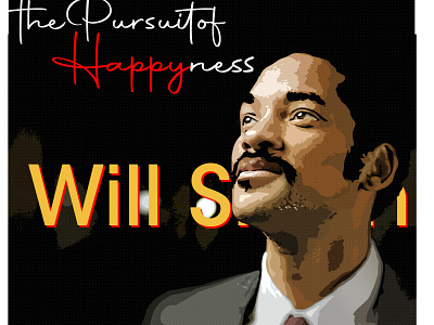 Will Smith - Pursuit of Happyness - Portrait Illustration adobe illustrator adobe illustrator draw animation art branding design digital design illustration photoshop portrait vector will smith