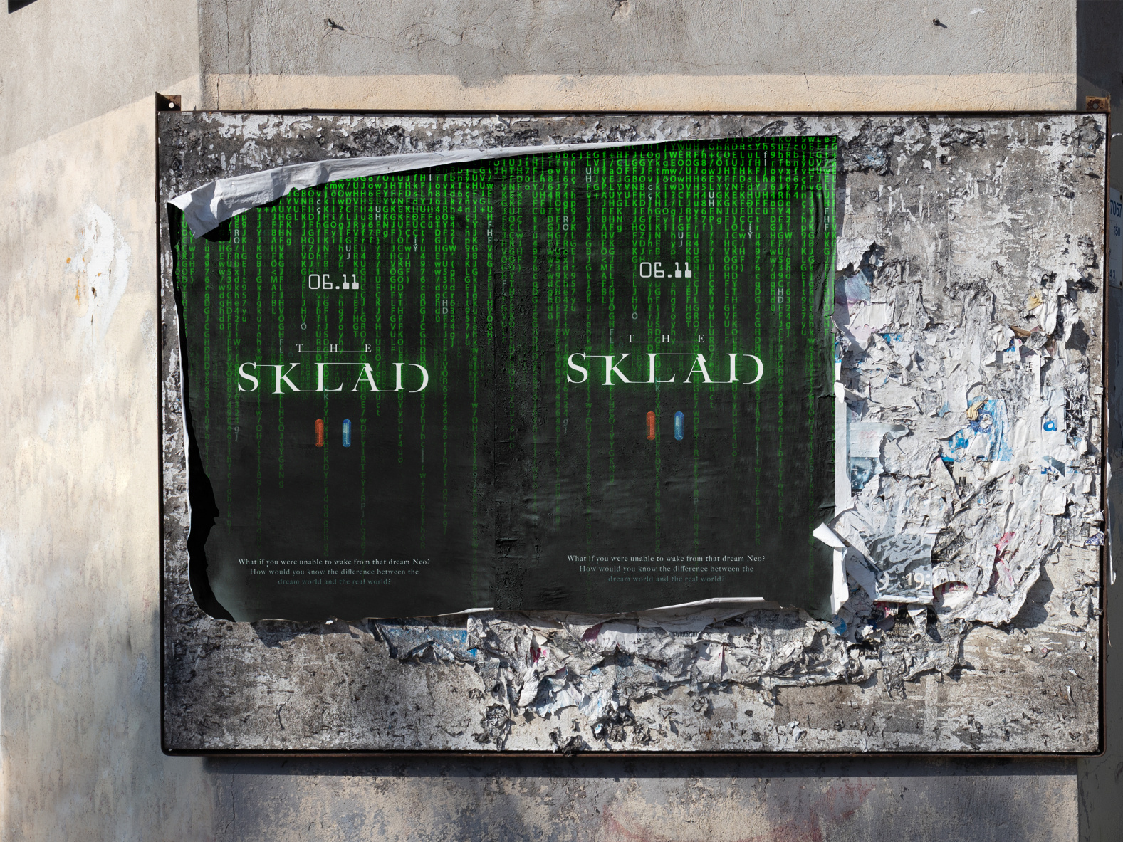 MATRIX STYLE POSTER by Andrii Chalyi on Dribbble