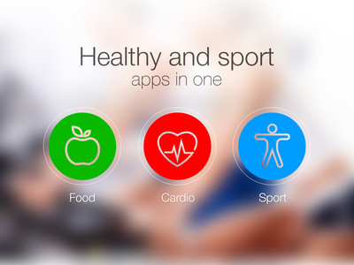 Healthy app icons