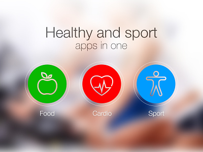 Healthy app icons