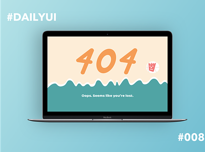 404 dailyui design illustration ui uidesign vector web
