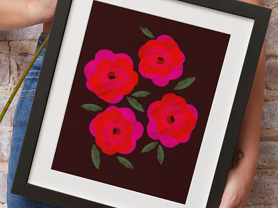 Bright Pink Flowers