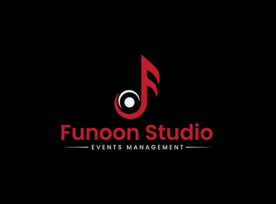 funoon studio music art logo design branding design logo music logo studio logo