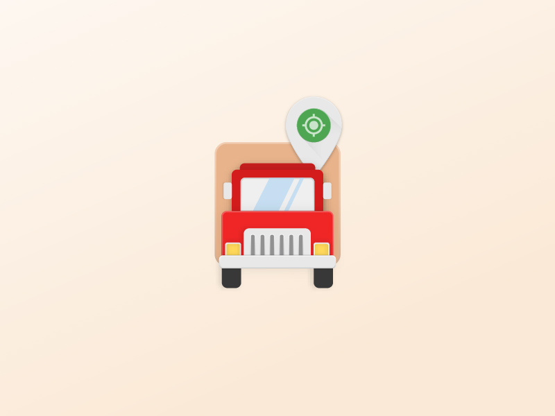 Material Truck graphic illustration icon vector truck material