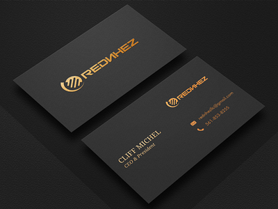 Gold Foil Business cards