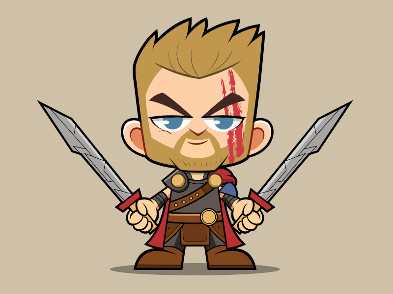 thor chibi avengers