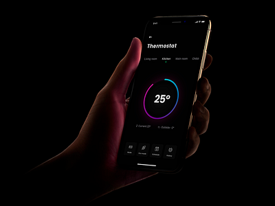 Thermostat home automation