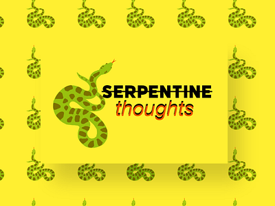 Serpentine thoughts adobexd design graphic design illustration mockup prototype typography ui ux website design