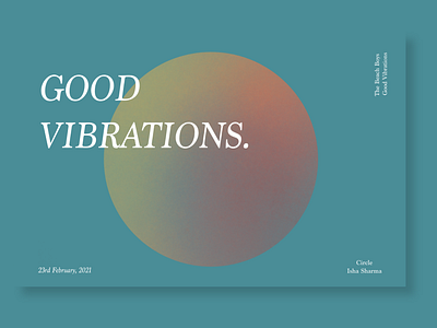 Good Vibrations