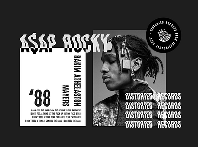 A$AP Rocky - prettiest man alive adobexd asap rocky branding design graphic design hip hop icon illustration music music fans poster poster design typography vector