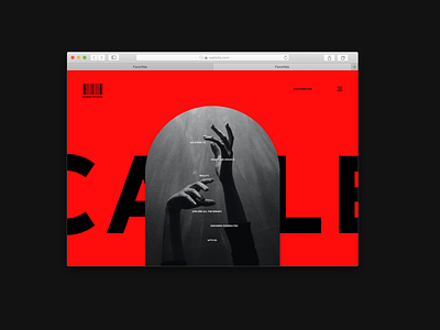 Scarlet Studios - A website mockup