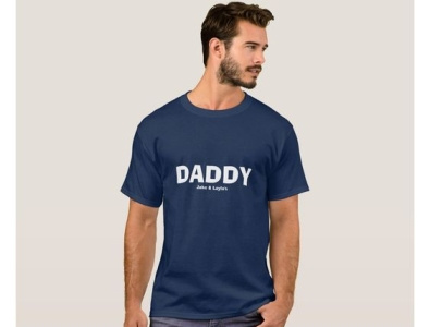 Daddy t-shirt dad dada daddy fashion man men mensfashion mensshirt shirt tshirt zazzle