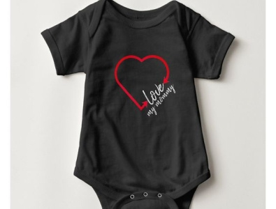 love my mommy baby bodysuit babies baby baby shower heart love zazzle