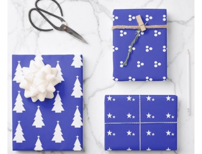 Wrapping paper christmas christmas tree gift gifts holiday wrapping wrapping paper zazzle